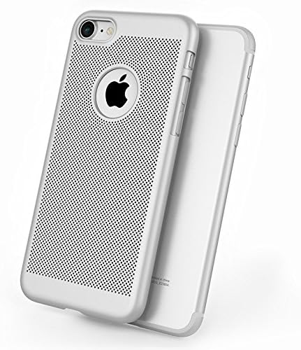 Protective Back Cases PC Acrylic Cover Anti Fall For Iphone 7plus 5.5 inch Silver