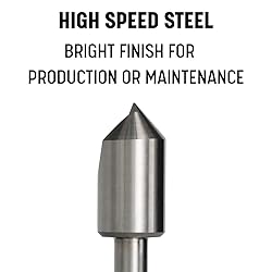 Drill America 7/8"-90 High Speed Steel Single Flute