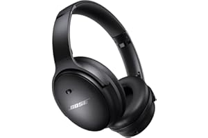 Bose QuietComfort 45 Wireless Bluetooth Noise Cancelling Headphones, Over-Ear Headphones with Microphone, Personalized Noise Cancellation and Sound, Triple Black
