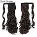 Anniston Hairpiece Women’s Beauty Long Wavy Ponytail Wigs Clip in Pony Tail Hair Piece Extension Hair Scrunchies Updo Hair Bun Hair Accessories for Women – Blackthumb 4