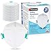 Disposable Dust Mask for face - 20 pack - NIOSH Certified - Safety N95 Particulate Respirator Mask | 4-Layers Protection for Home, Construction