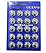 Genuine Volvo Lug Bolt Covers S60 S80 V70 XC70 XC90 See Description p/n 9139853 NEW OEM