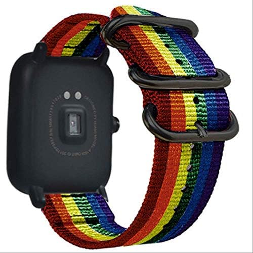 SUPWRK 20mm Colorful Strap for Xiaomi huami Amazfit Smart Watch Youth Edition Bip BIT PACE Lite Band Strap Fitness Bracelet