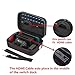 Vikena Deluxe Travel and Storage Case for Nintendo Switch,Game Carrying Case fit for Switch Pro Controller,Switch Console and Accessories,Blackthumb 4