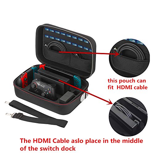 4 Storage+Nintendo+Carrying+Controller+Accessories+3DS