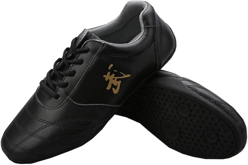 Tai Chi Kung Fu Training Shoes,Leather Martial Arts Shoes,Taekwondo