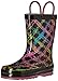Western Chief Kids Scribble Plaid Rain Boot