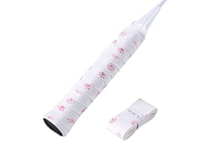 Red Panda PU Tacky Badminton Tennis Overgrip Soft Non Slip Adhesive Handle Grip Tape for Pickleball Squash Sports Equipment S