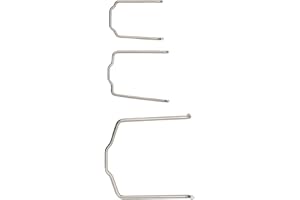 Phefop 3PCS Radiator Hose Retaining Springs, Stainless Steel Radiator Hose Clamps Secure Spring Retaining Clips for 745Li X5 