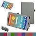 AT&T Trek HD Case,Mama Mouth PU Leather Folio 2-folding Stand Cover with Stylus Holder for 8" AT&T Trek HD 8 inch 4G LTE Tablet (Not fit AT&T Trek 2 HD 8 2016),White