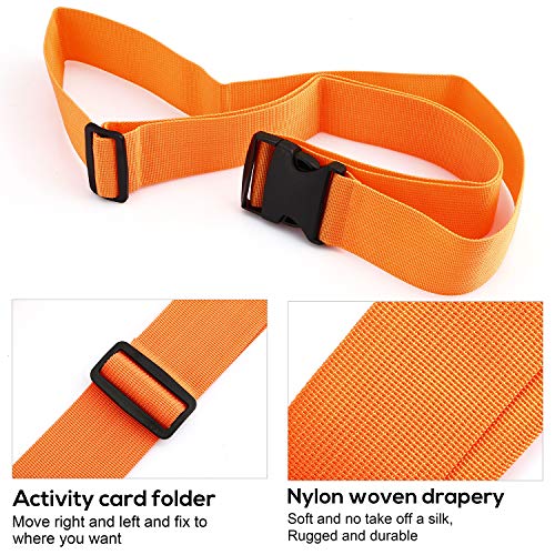 Luggage Straps Suitcase Belts Travel Accessories Bag Straps 2 PACK (Blue)