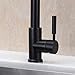 GICASA Semi-Pro Kitchen Faucet, Durable and Sturdy Pull Out Kitchen Faucet with Sprayer, Oil Rubbed Bronze Sink Faucet