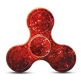 Cppslee Hands Fidget Spinner Safe Cool Toy Stress Reducer- Perfect For ADD, ADHD, Anxiety, and Autism Adult Children (A- #7 Red Sky)