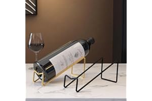 Wine Racks Countertop, Wine Bottle Holder, Tabletop Wines Stand, Display Rack for Kitchen Shelf, Cabinet, Bar, Pantry, Fridge