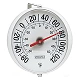 Taylor Precision Products Springfield Big And Bold Thermometer With Mounting Bracket (5.25-Inch)