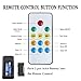Trydo Remote Control Ocean Wave Projector Multicolor Night Light with Built-in Speaker and Auto Off Timer for Living Room/Bedroom/Baby Room