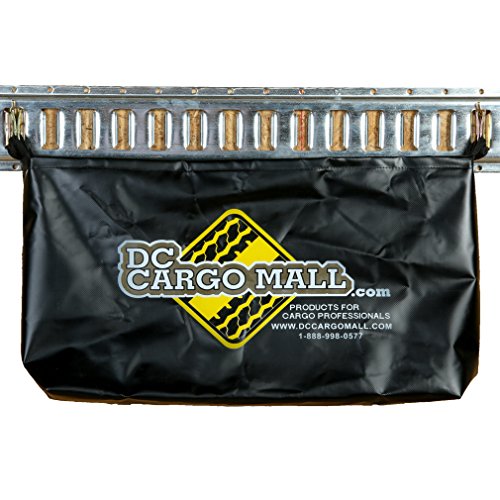 Heavy duty vinyl trailer storage bag with e-track sprin…