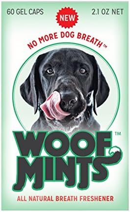 Woofmints 60 Count All Natural Breath Freshener for Dogs