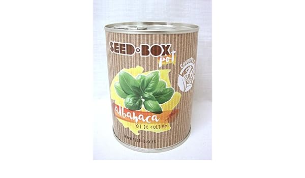 Pocket Garden SeedBox POT - Albahaca: Amazon.es: Hogar