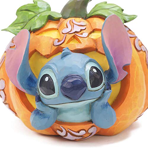 Enesco Jim Shore Disney Traditions Lilo and Stitch Jack O'Lantern