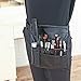 Pro Makeup Artist Cosmetics Tool Apron, Brush Belt Accessory Organizer, Black