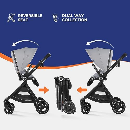 Reversible Baby Stroller, ELITTLE EMU, FullSize Toddler Stroller, 95