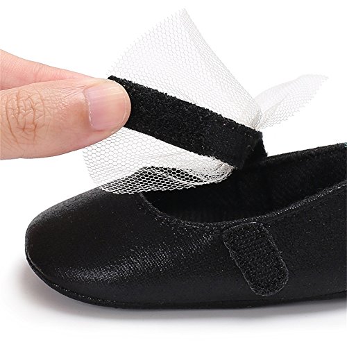 Fire Frog Baby Girls Mary Jane Shoes Stars Bow Wedding Princess Dress Costume Infant Toddlers Prewalker