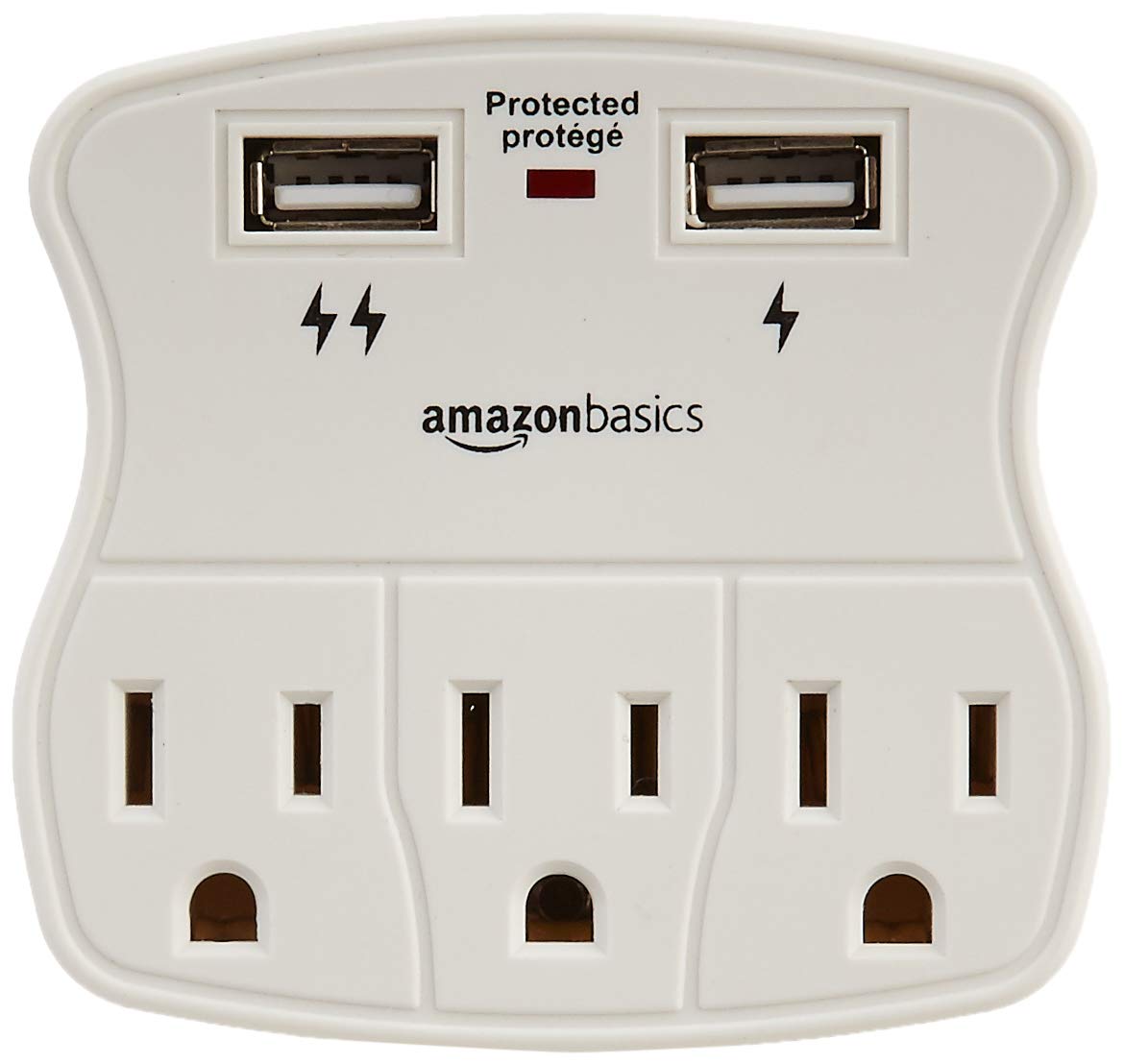 AmazonBasics 3Outlet Surge Protector with 2 USB Ports Pricepulse