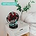 Battery Operated Clip Fan with Hanging Hook, Portable USB Desk Fan With Bright LED Light, Camping Lantern Fan, Rechargeable 3600mAh Battery Fan,Wall Fan, Mini Quiet Fan for Stroller Home Office Travel