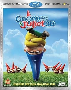 Cover Image for 'Gnomeo and Juliet (Three-Disc Combo: Blu-ray 3D/Blu-ray/DVD + Digital Copy)'