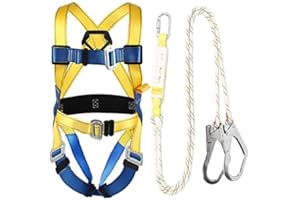 Full Body Safety Harness Tool Fall Protection CSA Z259.10-2018, ANSI/ASSE Z359.11-2021 and OSHA Compliant