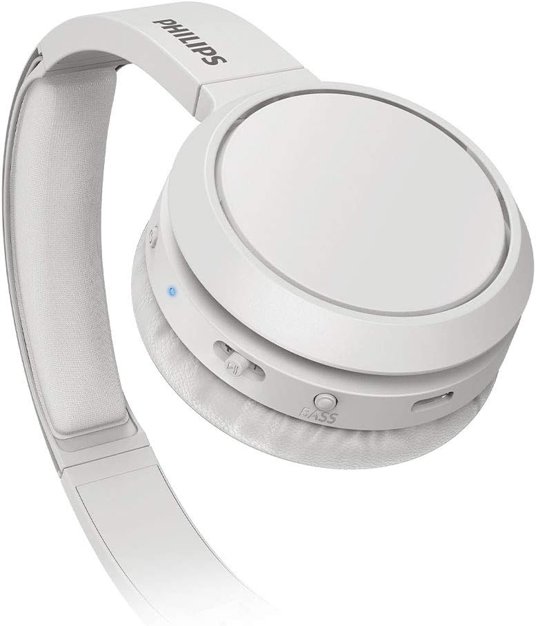 Philips On-Ear Headphones H4205WT/00 with Bass Boost Button (Bluetooth, 29 Hours' Playback Time, Quick Charging Feature - Image 3
