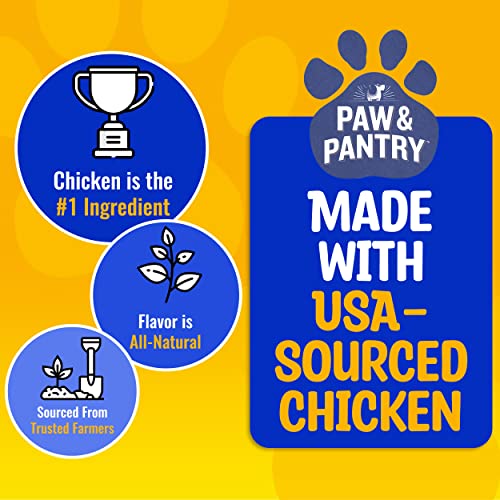 Paw & Pantry 5" Soft & Chewy USAChicken Twists Pack of 50 Rawhide