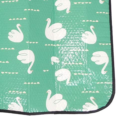 クッション レジャーシート M 厚手 140x140cm 折りたたみ 2 3人用 取っ手付き