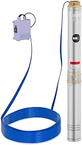 MSW Motor Technics Submersible Pump 1100W 10.8m³/h 54m Lift Well Fountain view 1