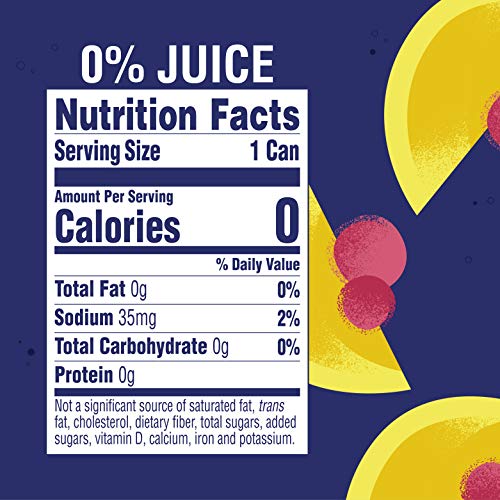 DASANI Sparkling Water Raspberry Lemonade Zero Calories, 12 fl oz, 8 Pack