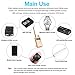 Dooreemee Anti-spy Electronic Bug Detector Hide Camera RF Signal Detector [Upgraded Version],GPS Tracker Wireless Radio Frequency Ultra-high Sensitivity GSM Device Finder Scanner