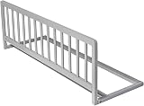 Safetots Wooden Bed Guard Grey 110cm x 38cm Pre-Assembled