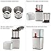 Brewberry Elite Series Electric Coffee Grinder, Espresso and Coffee Mill, Grinds Seeds, Spices, Coffee Beans, Nuts, Herbs and Beans, 2 High Precision Blades and 2 Removable Stainless Steel Cups