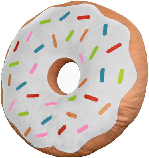 Amazon Com Yummy Donut Pillow Doughnut Donut Shaped Cushion
