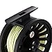 Isafish Fly Reel 5/6 Wt Pre-Loaded with Weight Forward Fly Line, Backing, Tapered Leader Combo Set