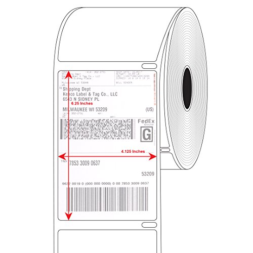 4" x 6" Compatible with Dymo 4XL Postage Shipping Labels, Compatible with Dymo 1744907 (1 Roll - 220 Labels Per Roll) (12 Pack) - Thumbnail 4