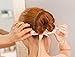 Elegant Ribbon Magic French Twist Bun Maker Clip Hook Holder Magic Roll Rings Donut Updo Chignon Former Pads Foam Sponge Hair Styler Curler Braid Ponytail Stick Hairstyle Styling Tool Accessories