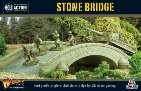 Stone Bridge, Bolt Action / Hail Caesar Addition For 28mm Wargaming Miniatures