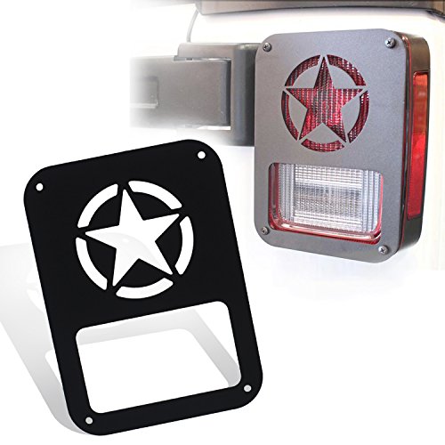 image for Yoursme Tail Light Covers Matte Black Taillight Guard Light Cover Prot