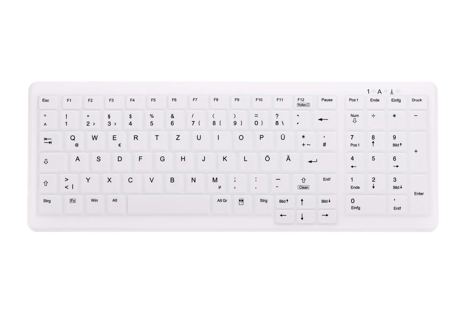 CHERRY AK-C7000 PROT. KEYBOARD WHITE