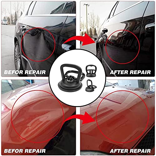 XUMAKI Heavy Duty Aluminum Suction Cup Lifter Dent Puller Handle Lifter