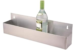 Olympia Speed Rail for Bar 560 mm/22 inch, Stainless Steel, Size: 90(H) x 560(W) x 100(D) mm, Speed Rail Cocktail Bottle Hold