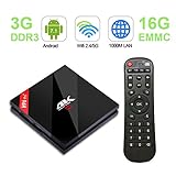 H96 Pro+TV Box Android 7.1 Nougat 3GB RAM 16GB ROM 4K Smart TV Box Amlogic S912 Chipset Dual-Band WiFi 2.4GHz/5.0GHz Bluetooth 4.1 1000M LAN Android Box