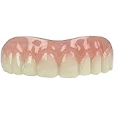 Professional Cosmetic Upper - New from Instant Smile! Hand Crafted Detail, Custom fit at Home! Works Best in Medium to Large Sized Mouths.